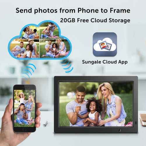 19” True Cloud Frame with Editable Cloud Albums Y624197