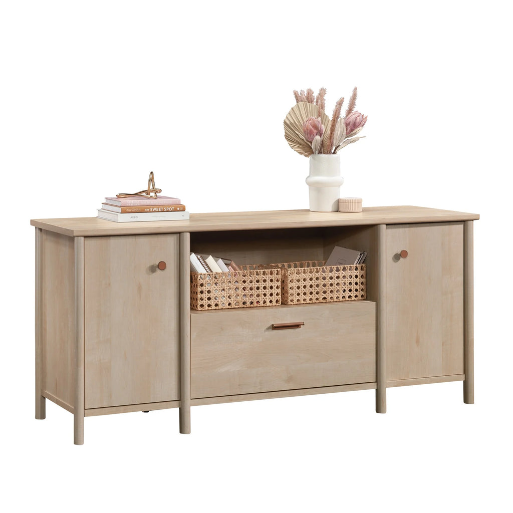 Natural Maple Engineered Wood Credenza V78712