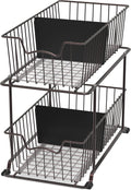 2 Tier Wire Basket Drawer Organizer N63851