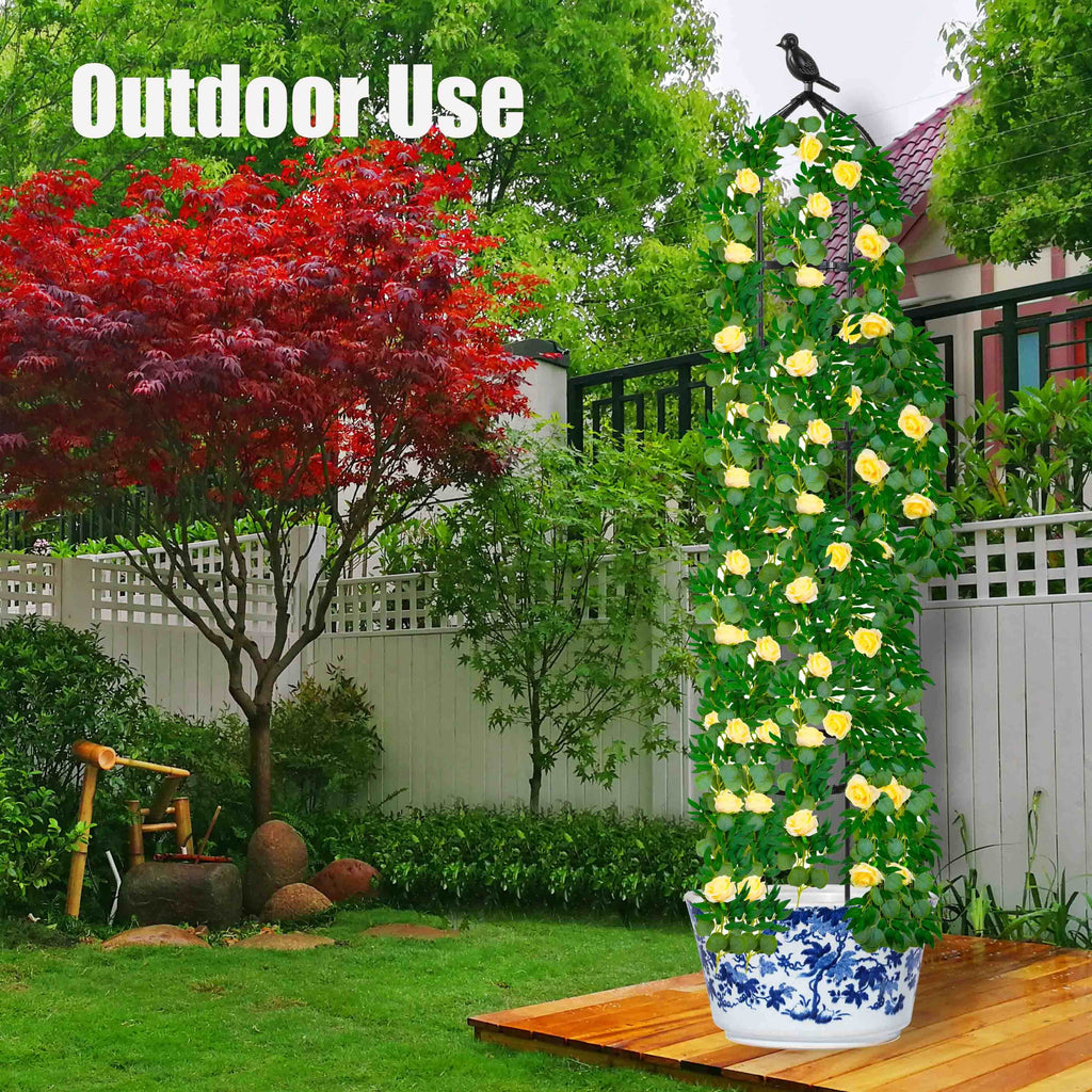 6 FT Metal Garden Trellis 2 Pack I518555