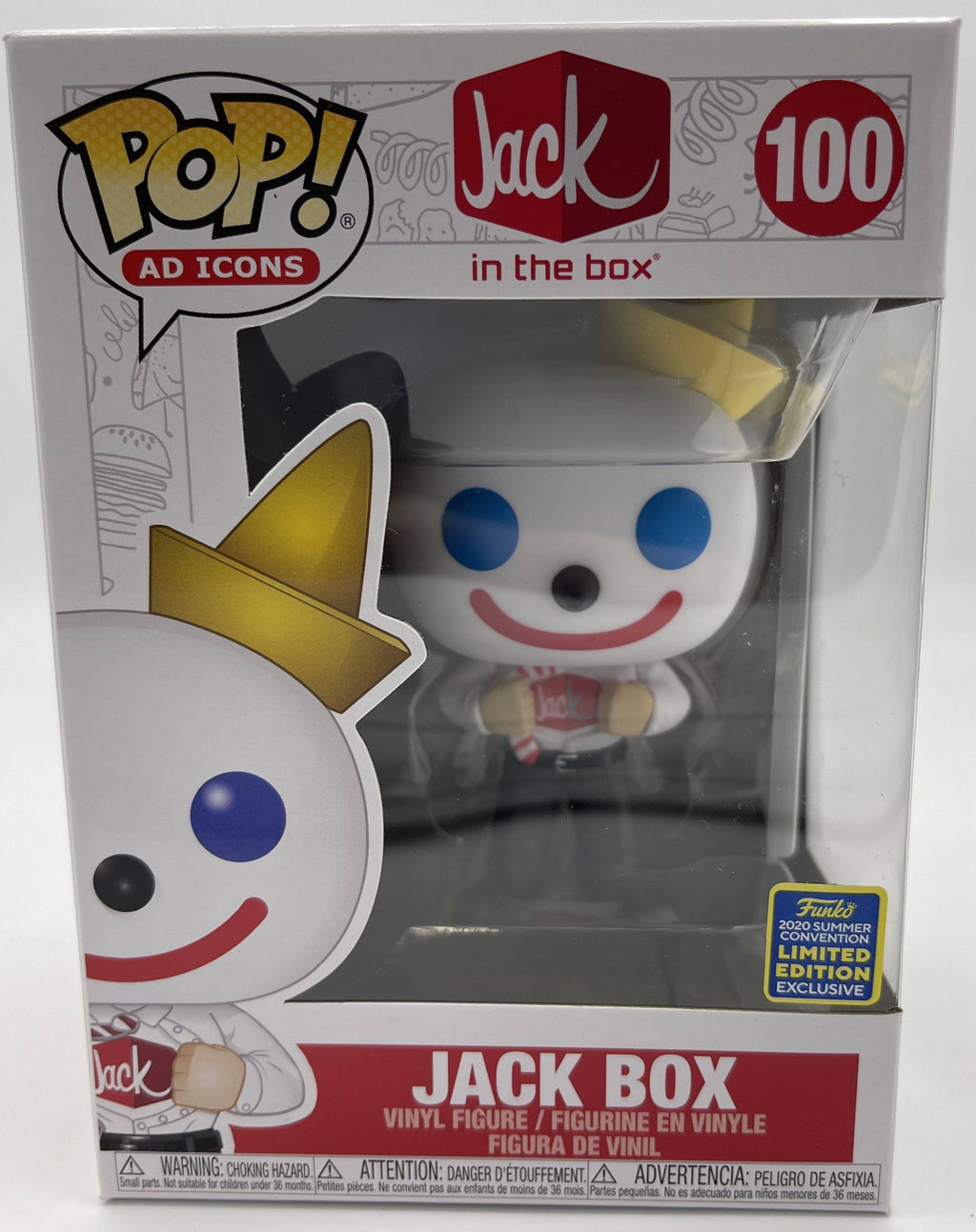 Jack in The Box Pop! Vinyl Figure #100 B83342