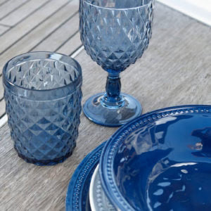 Flat Plate Blue Set 6 pcs P566