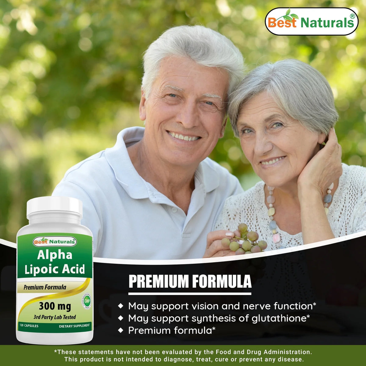 2 Pack Alpha Lipoic Acid 300 mg 120 Capsules X81718
