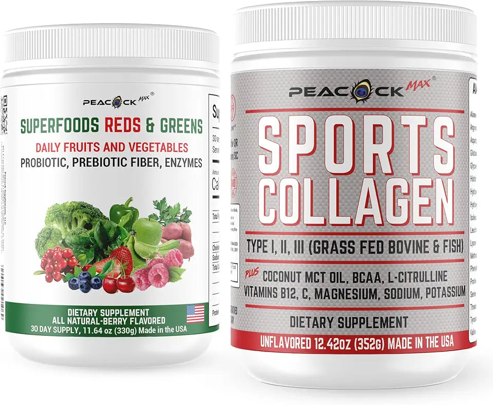 Reds & Greens & Collagen Powder Bundle J902584