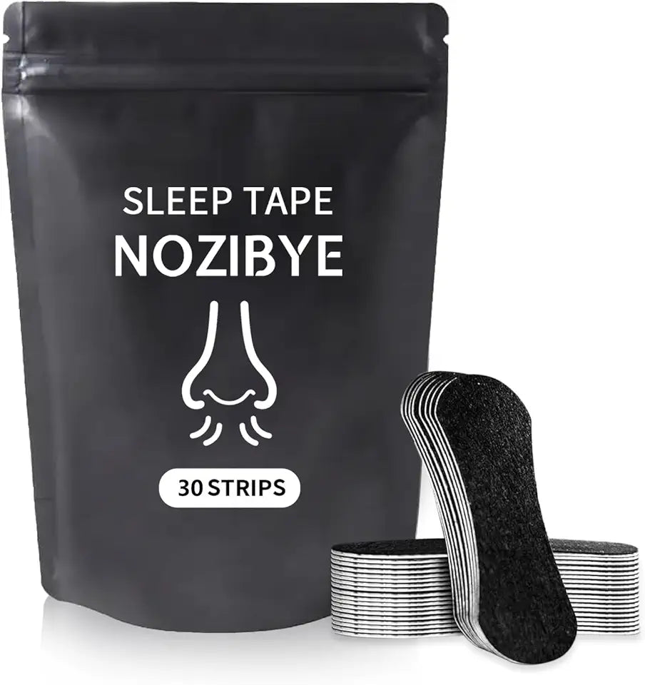 Black 30 Count Nasal Strips W170204