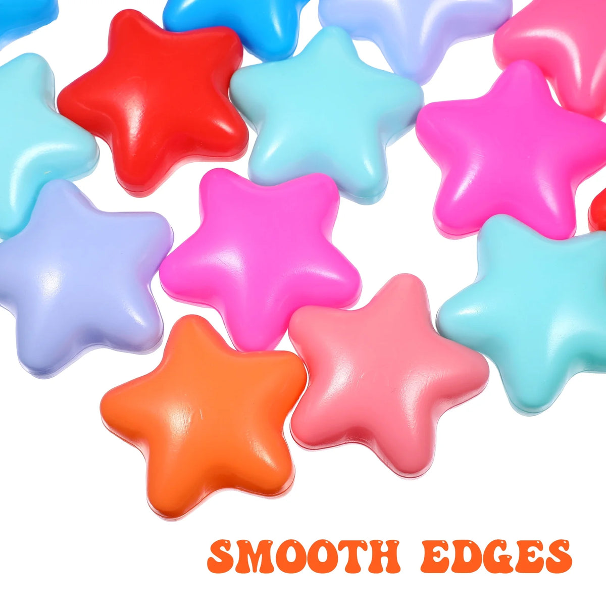 100pcs Star Shaped Ocean Balls Swimming Toys Z933497