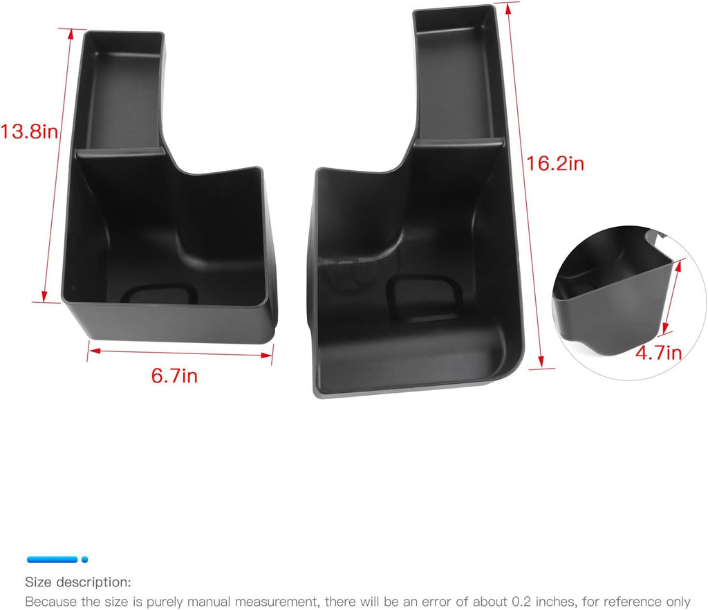 Trunk Storage Tray Organizers Rear Cargo Side Box J378