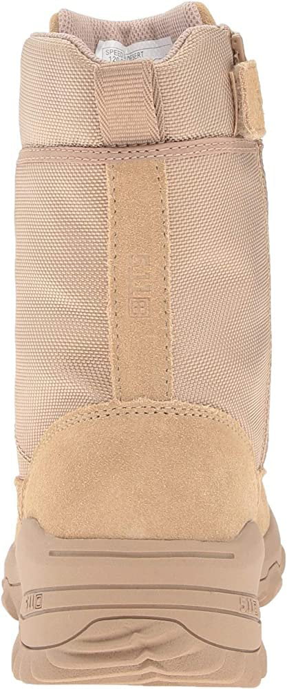 Coyote Leather Side Zip Work Boots K1751