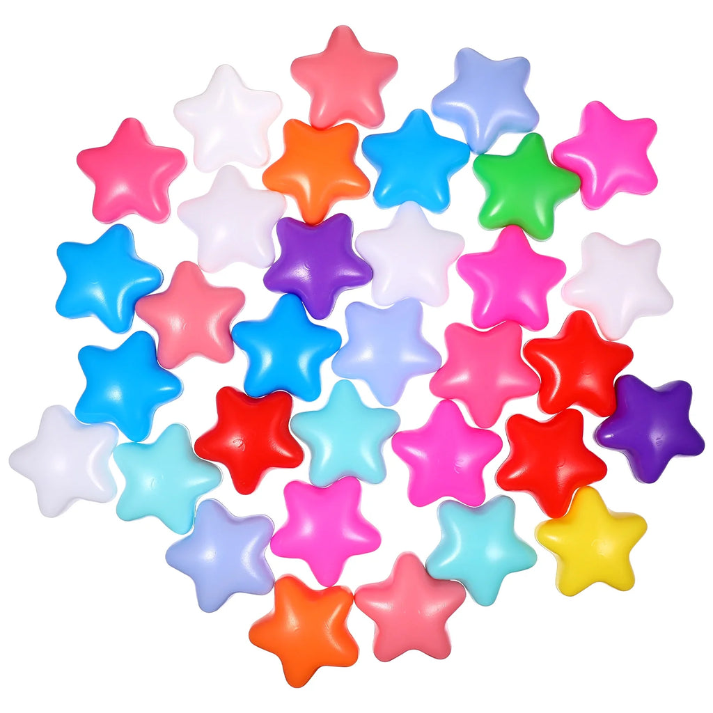 100pcs Star Shaped Ocean Balls Swimming Toys Z933497