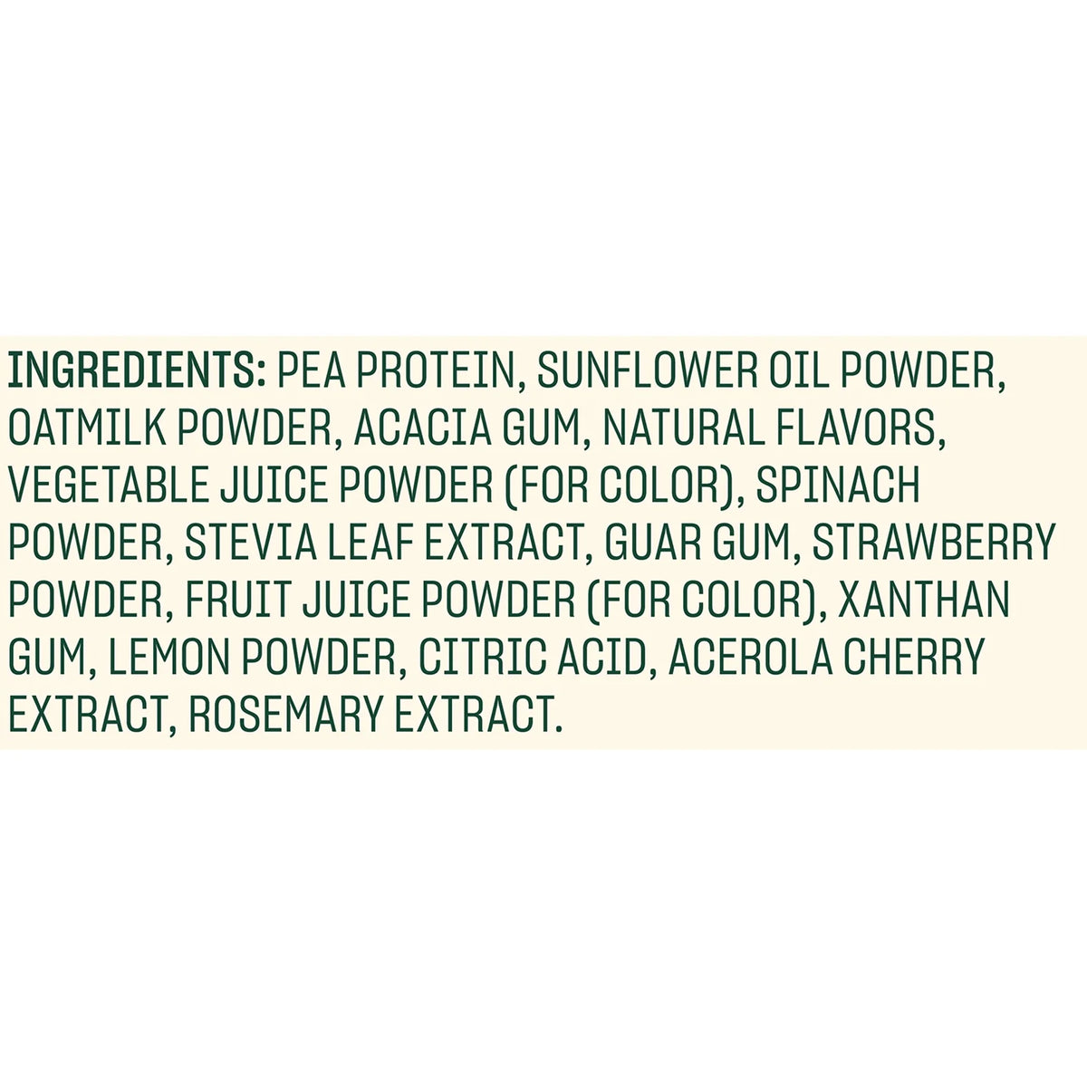 Vegan Protein Powder, 20g Plant Based Protein, 19 Oz C8261