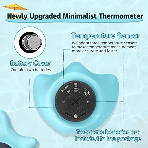 Floating Bath Water Temperature Digital Thermometer X409198