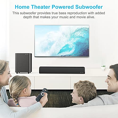 Powered Subwoofer with Coaxial Cable B991