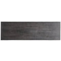 Solid Wood Live Edge Table Top with Antique Slate Gray Finish Z159