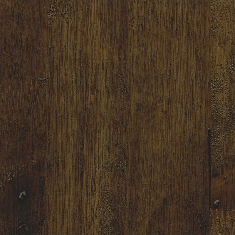 Wood Coffee Table in Rustic Oak and Black Q6496
