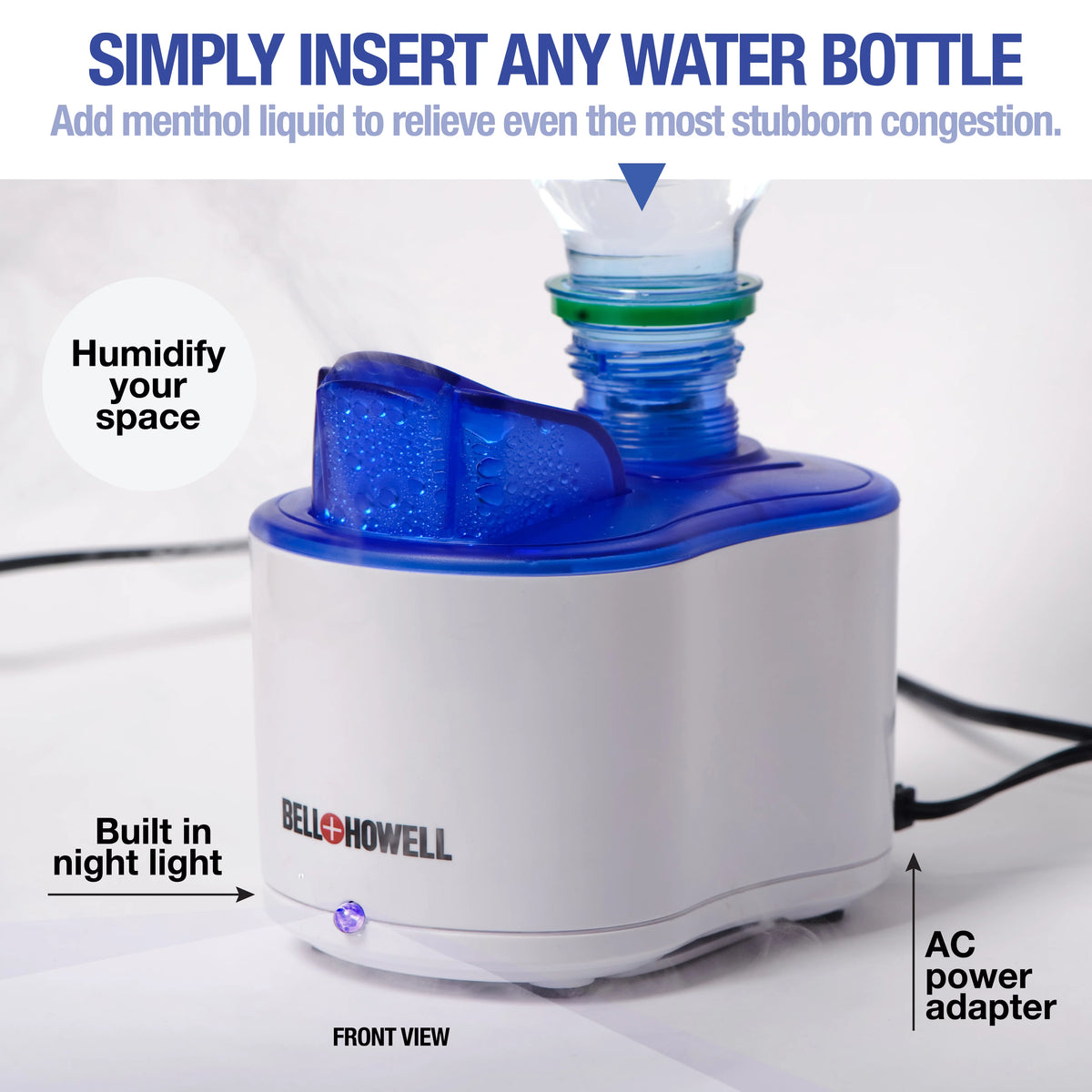 Portable Ultrasonic Personal Humidifier N30355