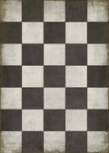 Checkered Past Vinyl Floorcloth D386533