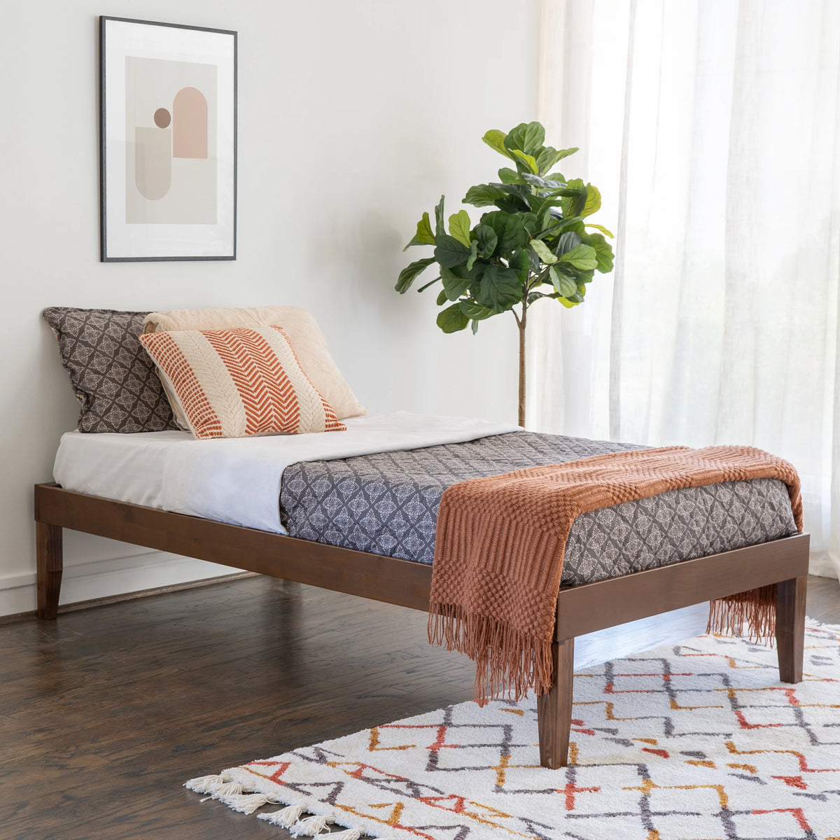 Twin Platform Bed Q86834