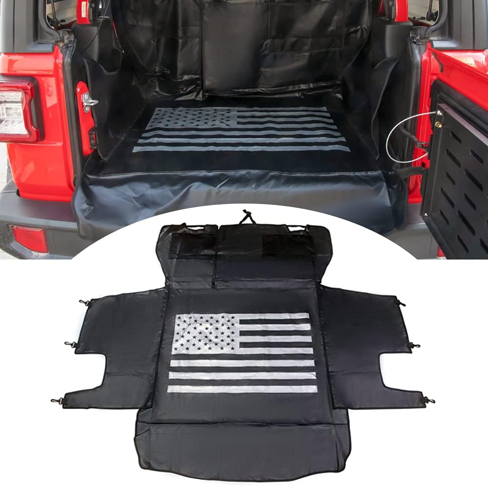 Waterproof Oxford Dog Trunk Cargo Liner for Jeep Wrangler JK JL 4-Door R7055