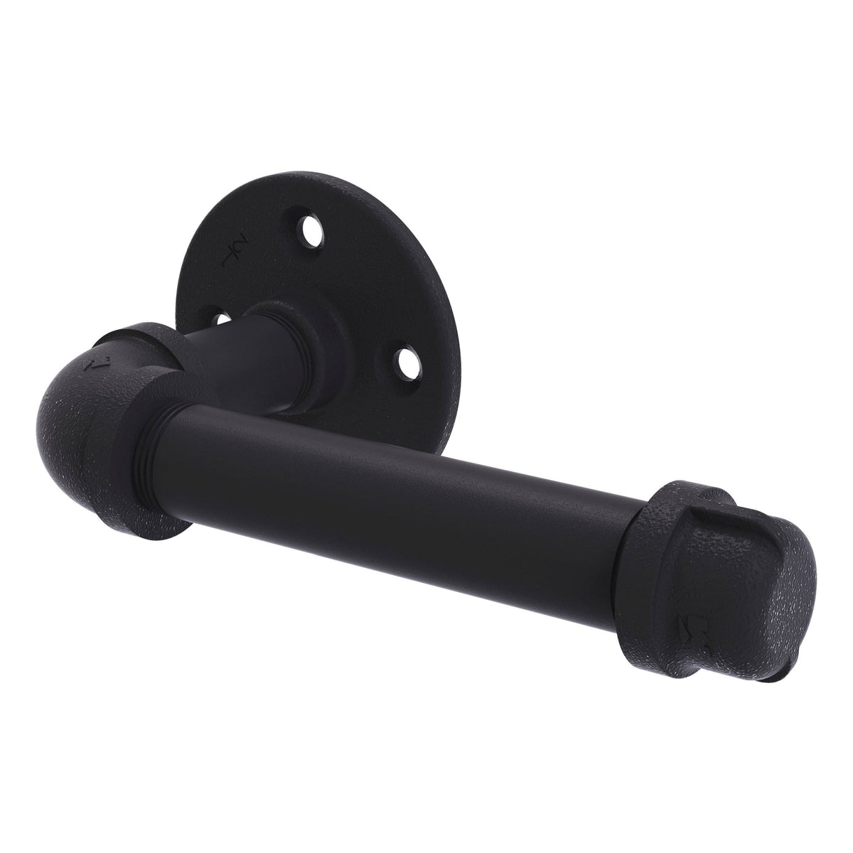 Matte Black Toilet Tissue Holder L176