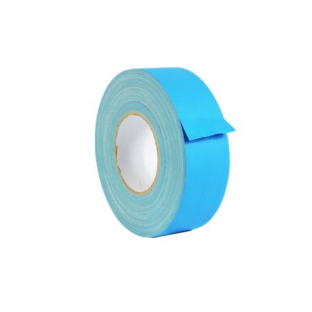 Light Blue Gaffer Tape 1/2 in. x 60 Yards Pack of 96 T3191