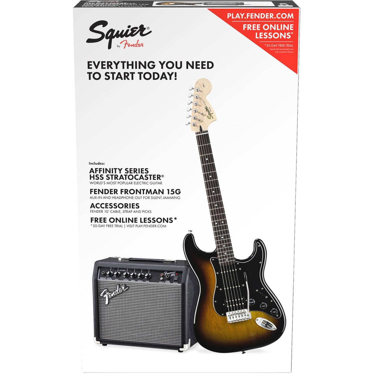 Brown Sunburst Electric Guitar R837896
