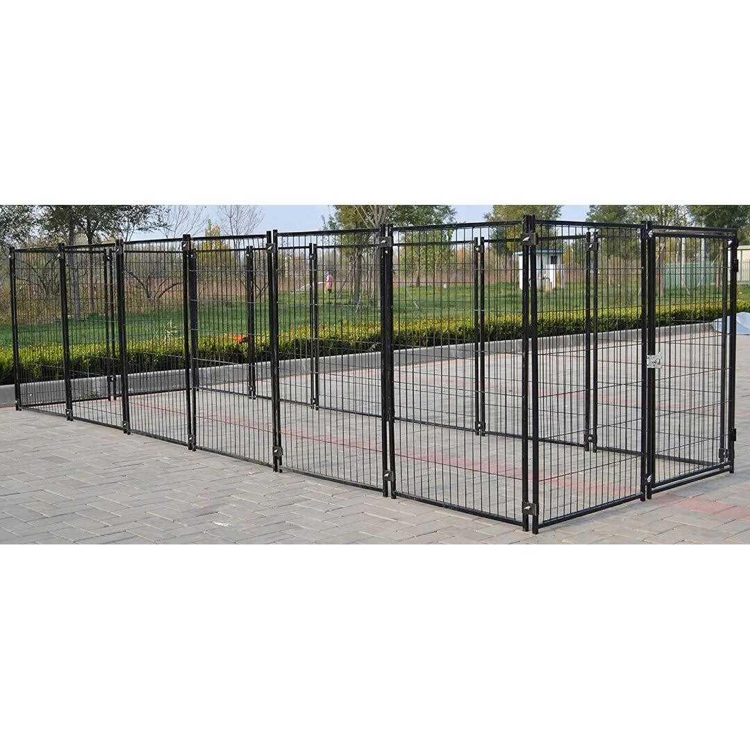 9 x 9 x 3.93 ft Modular Dog Exercise Fence W540929