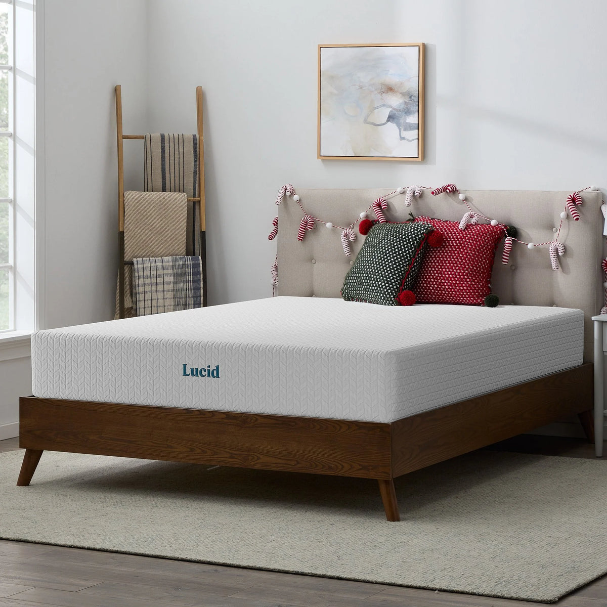 Queen Firm Gel Memory Foam Mattress B355