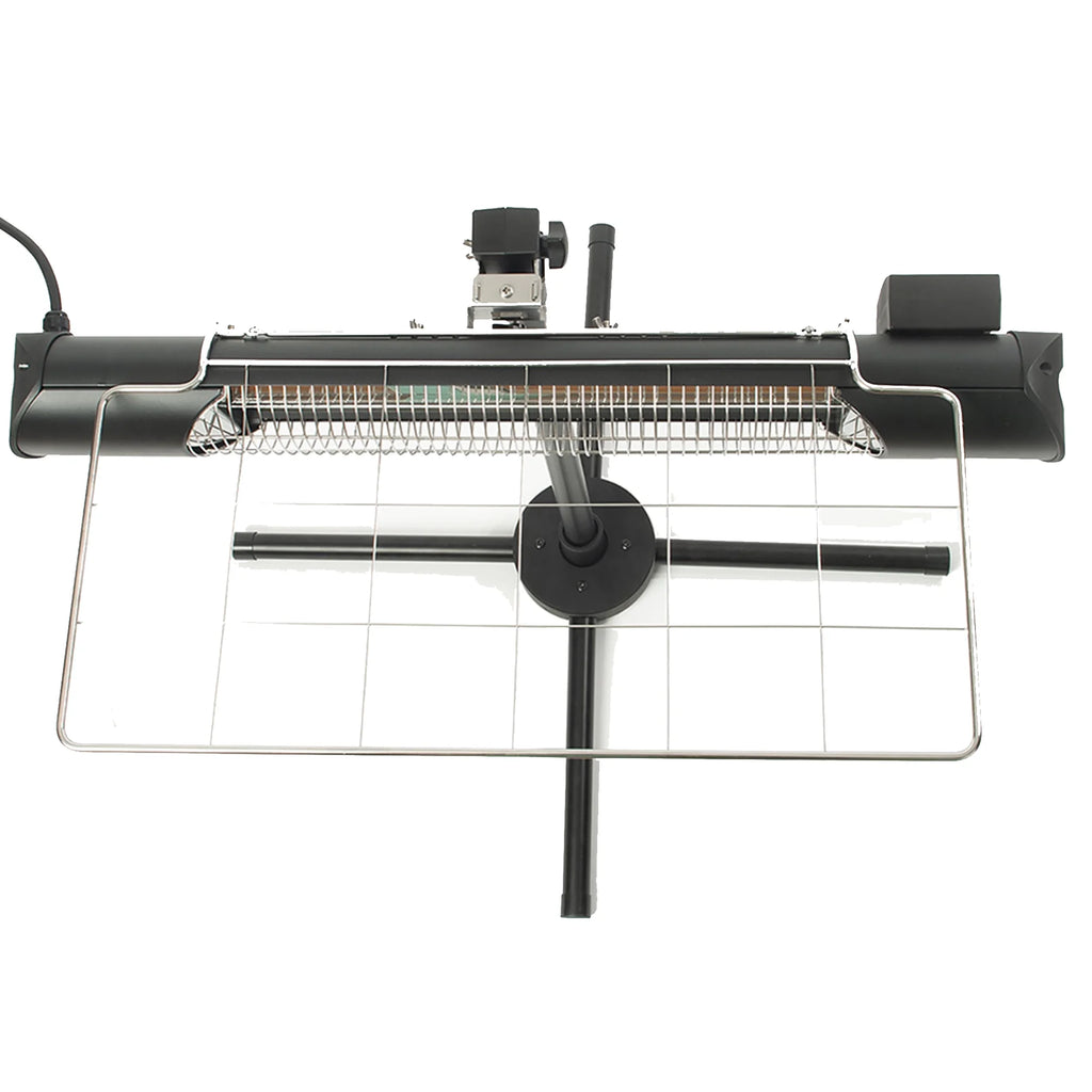 Black Outdoor Heater with Stand & Remote I543357