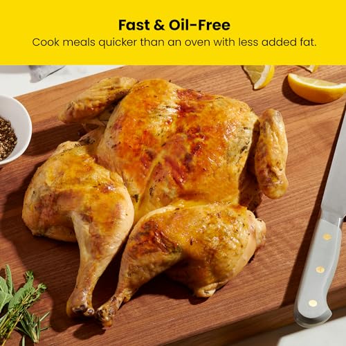 XL 8-Qt One-Touch Digital Control Nonstick Dishwasher-Safe Air Fryer Q942865