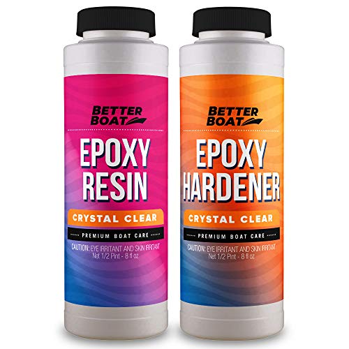 Epoxy Resin Kit 16oz 2 Part Crystal Clear Epoxy Resin R245