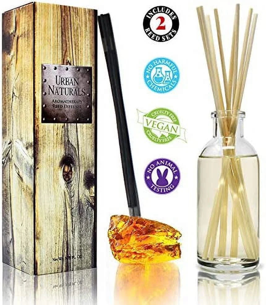 Black Teakwood Reed Diffuser Gift Set A18353
