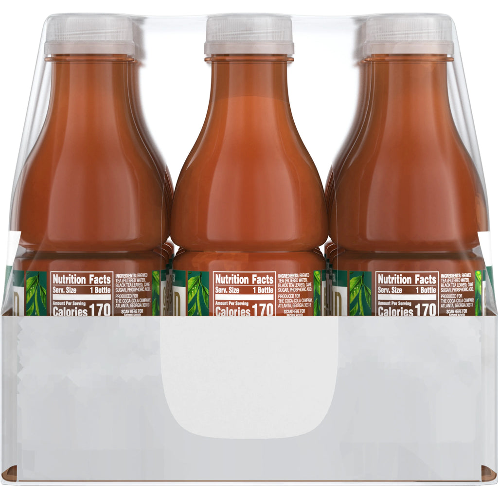 Sweetened Black Tea Bottles, 16.9 fl oz, 12 Pack R44120