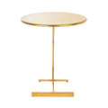 Round C Table Yellow/Gold P74039