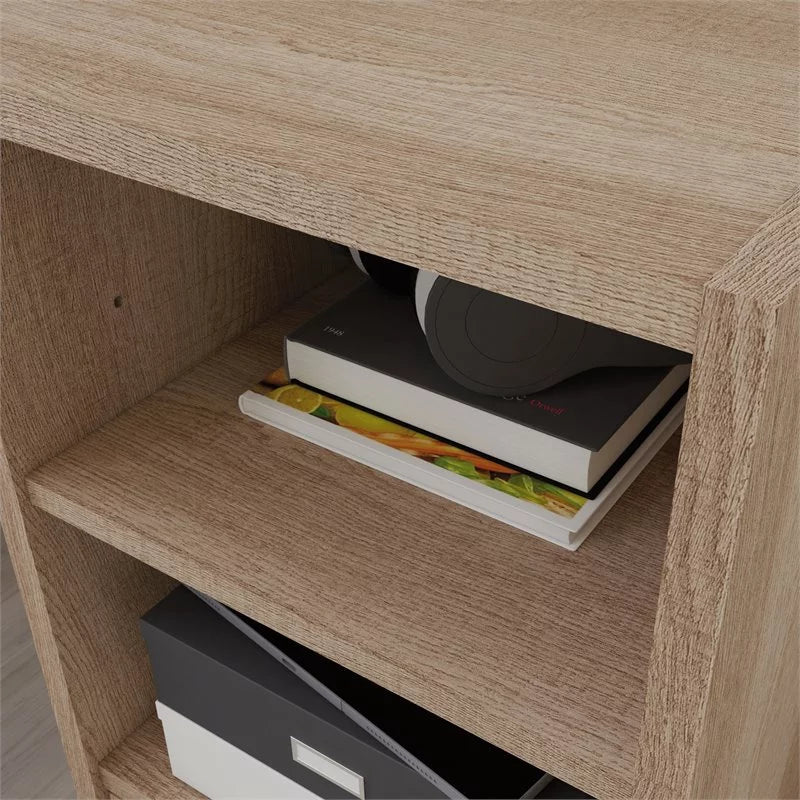 Desk with Engineered Wood in Summer Oak Finish F59225