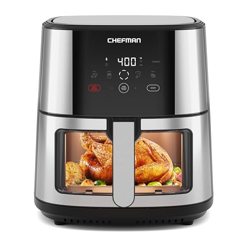 XL 8-Qt One-Touch Digital Control Nonstick Dishwasher-Safe Air Fryer Q942865