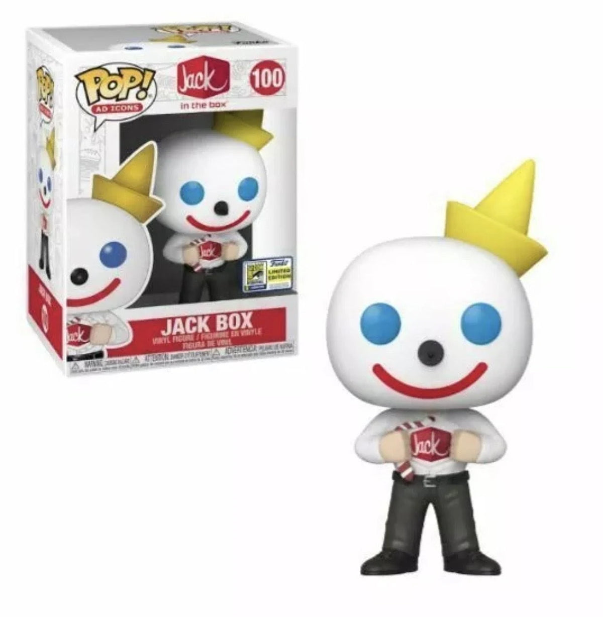 Jack in The Box Pop! Vinyl Figure #100 B83342