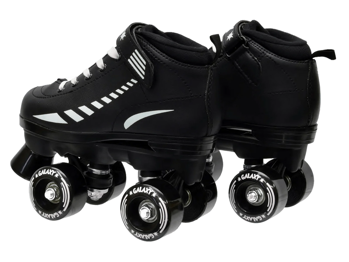 Black Quad Roller Skates - Size 3 T4366