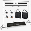 Adjustable Photography Background Stand Kit 6.5 x 10 ft B42455