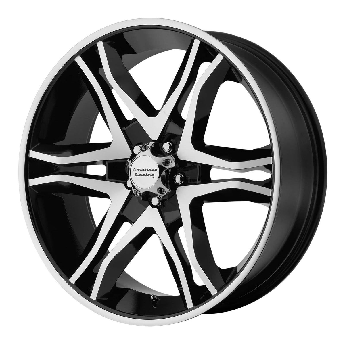 Machined Black 17x8 Wheel M82157