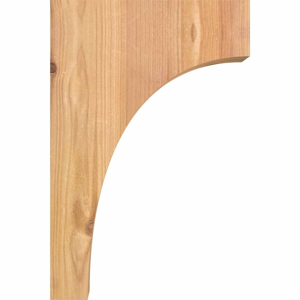 5 1/2x22W x 12x22D x 28x22H Western Red Cedar Corbel A631