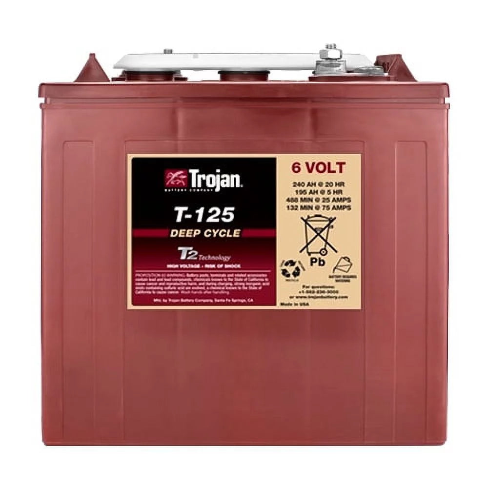 6V 240Ah Flooded Lead Acid Deep Cycle Battery x 4 F479