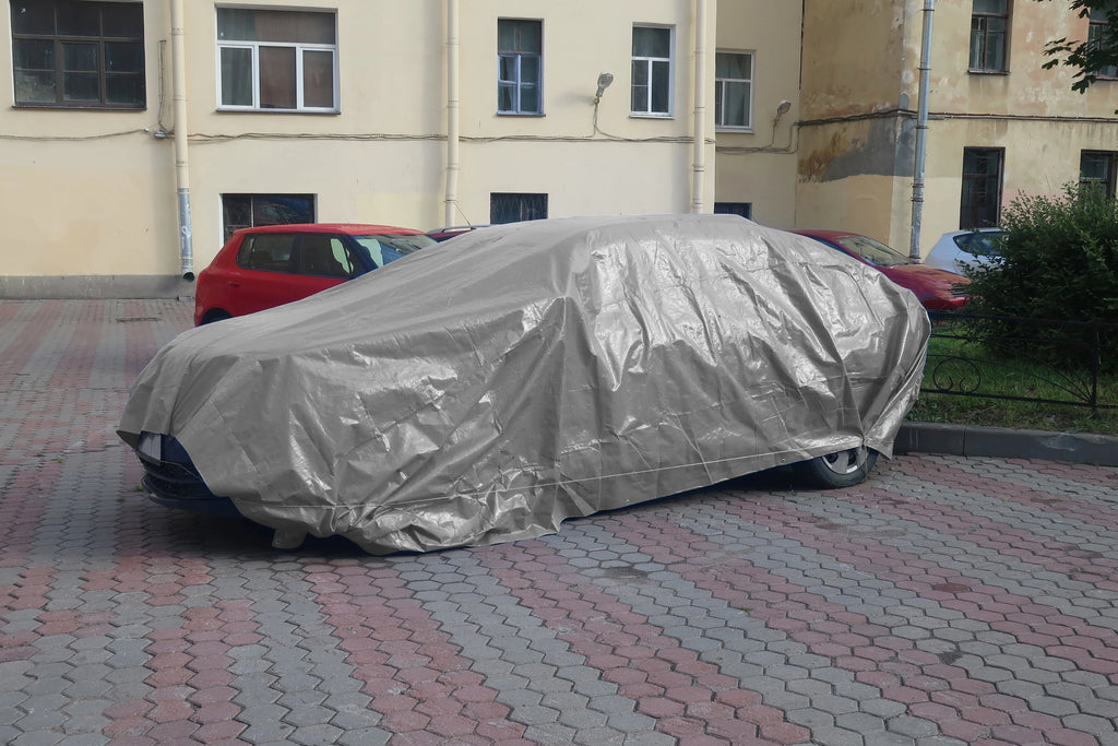 9 x 12 Silver/Black Tarp K129080