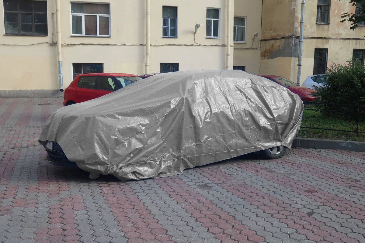 9 x 12 Silver/Black Tarp K129080