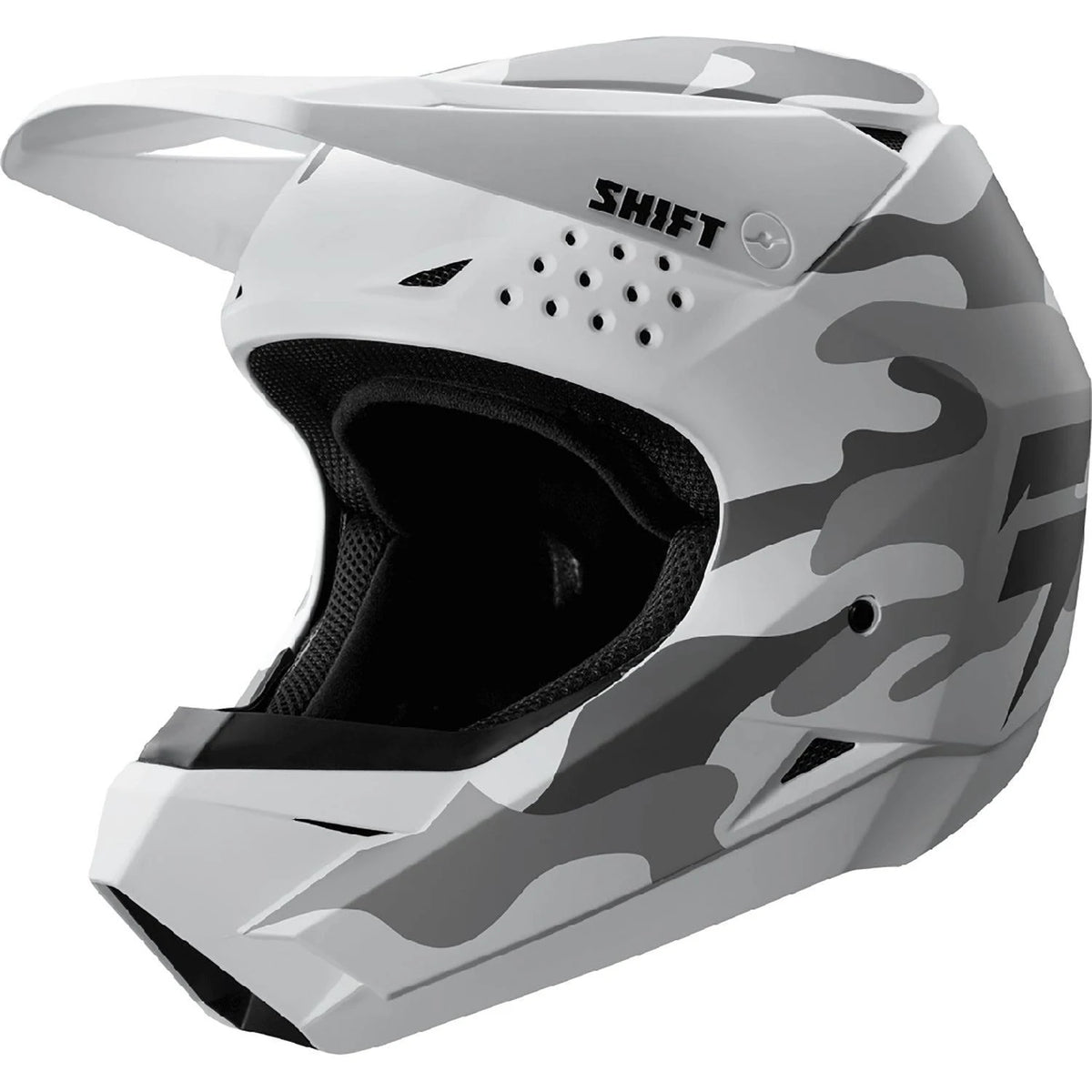White Camo Helmet T141240