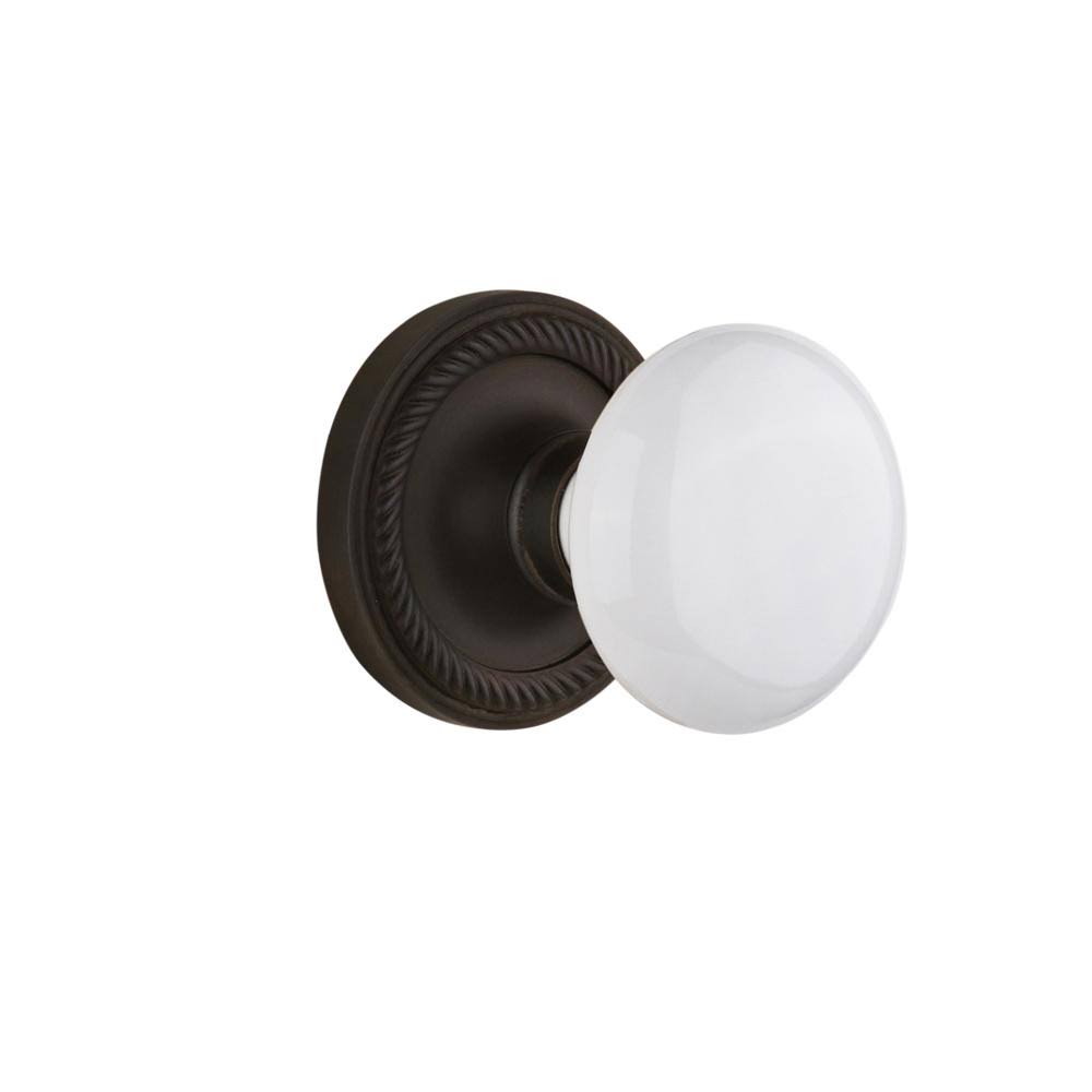 White Porcelain Door Knob P161899