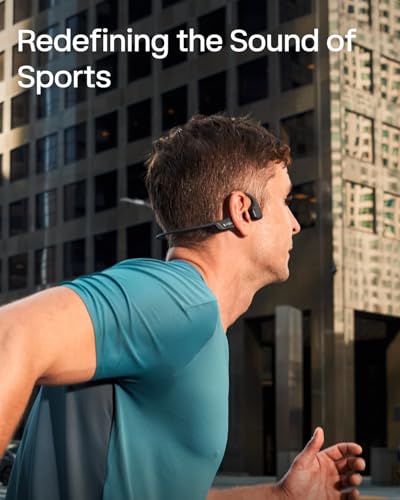Open-Ear Bone Conduction Sport Headphones with Reflective Strip X929631