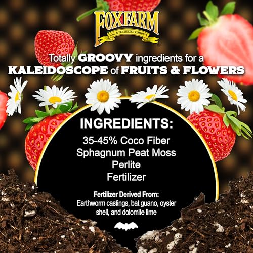 Strawberry Fields Fruiting & Flowering Potting Soil, 1.5cu ft E934020