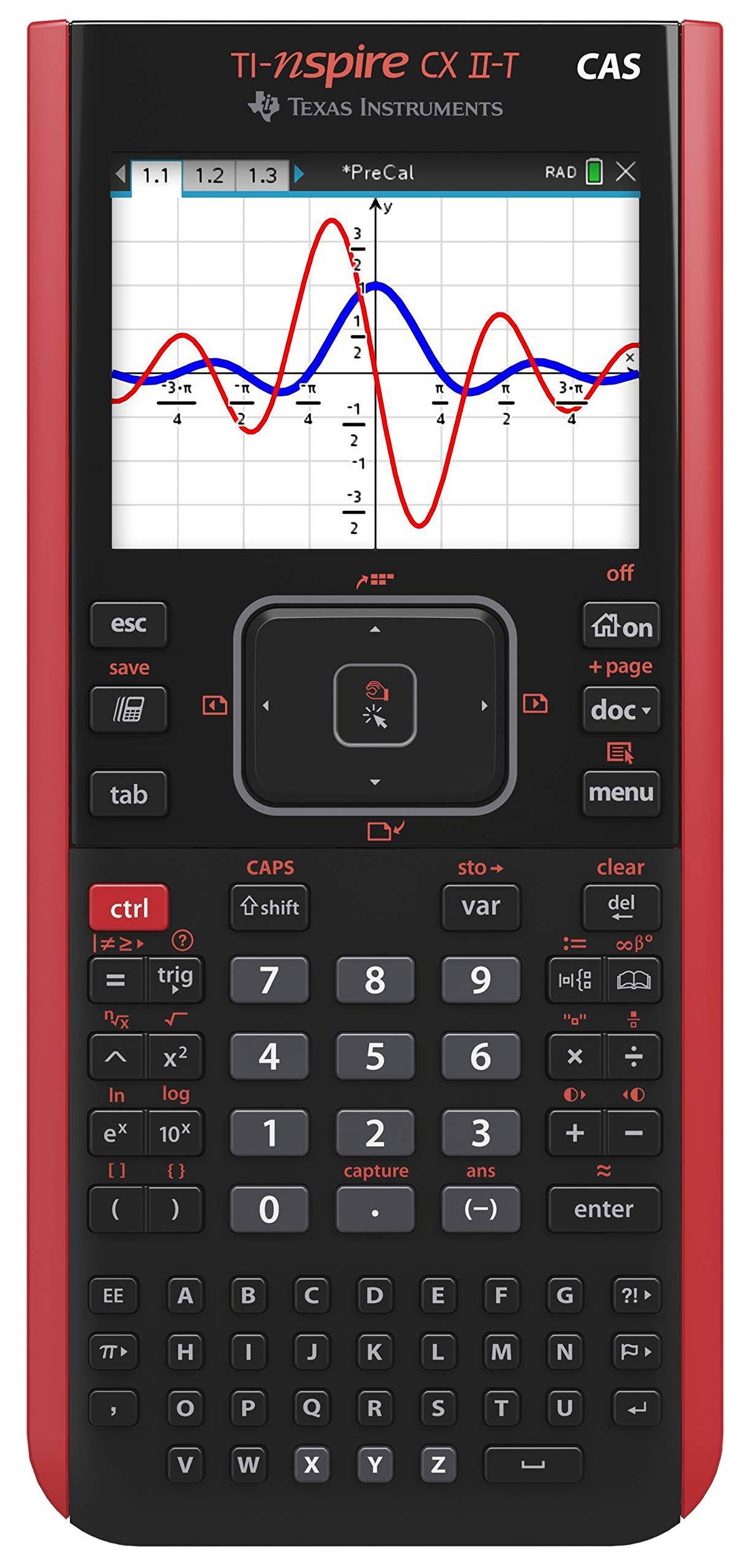 Ti Nspire CX II T CAS D1184