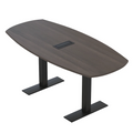 6 Person Arc Boat Conference Table 6 Ft D823442