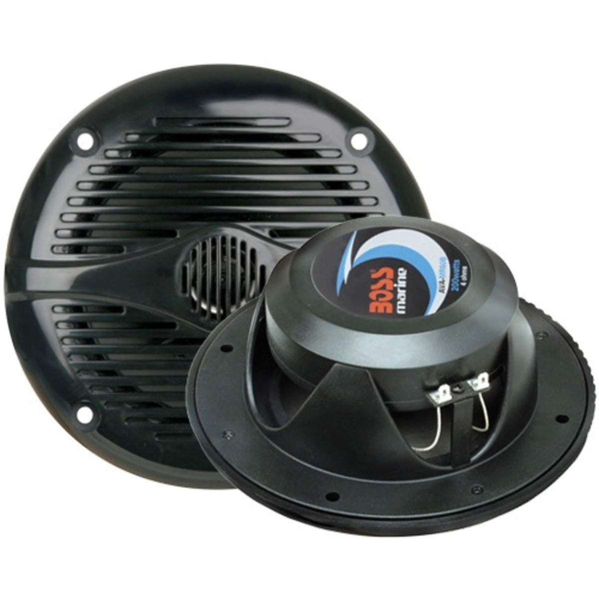 6.5 2-Way 200W Marine Boat Speakers Water Resistant Black N427